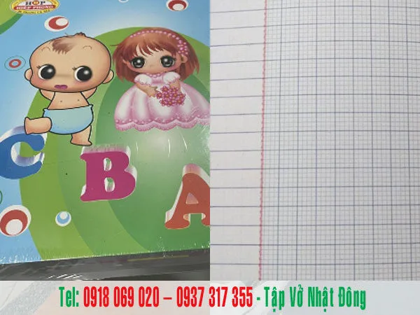 vở học sinh tiểu học