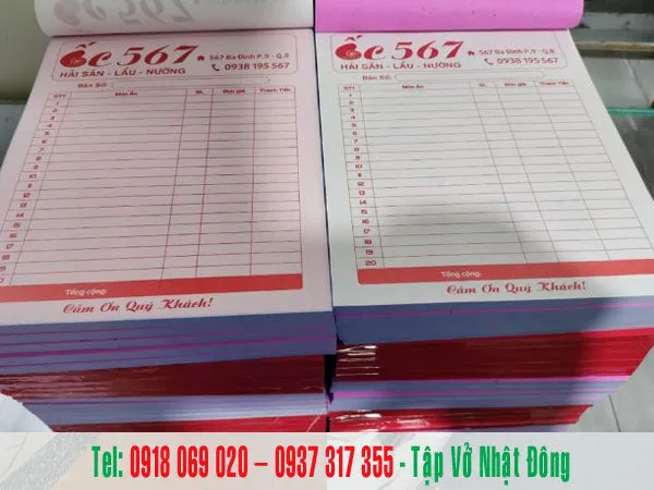 in hoa don ban le tai tphcm