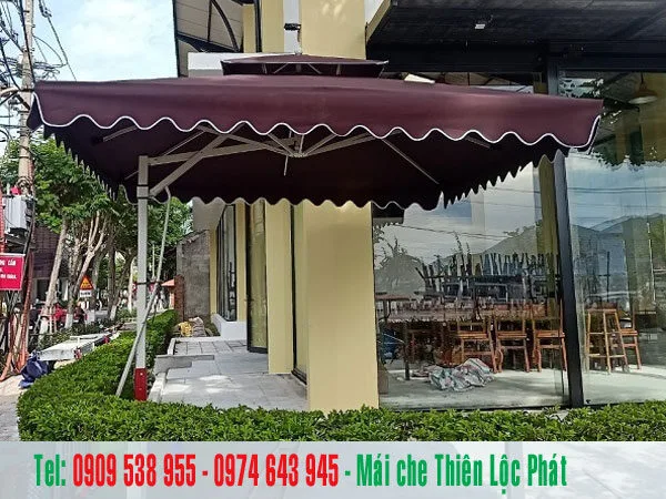 giá dù lệch tâm vuông 5m