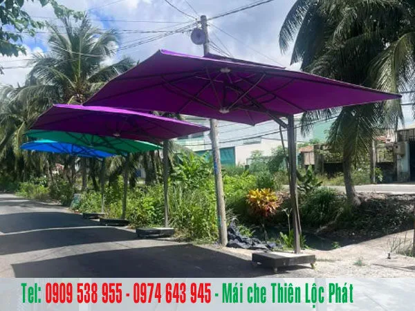 dù lệch tâm vuông 5m