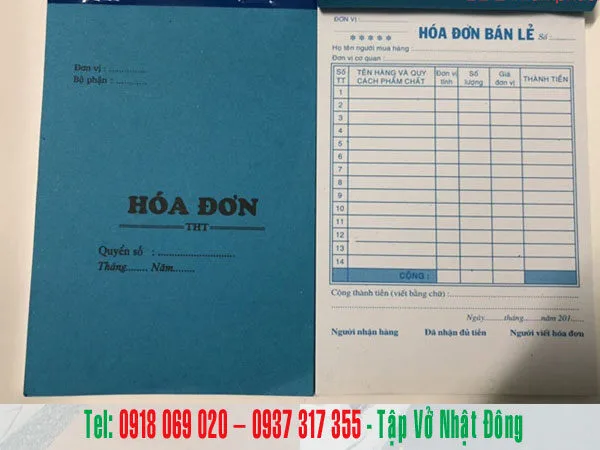 in hóa đơn bán lẻ quận 7