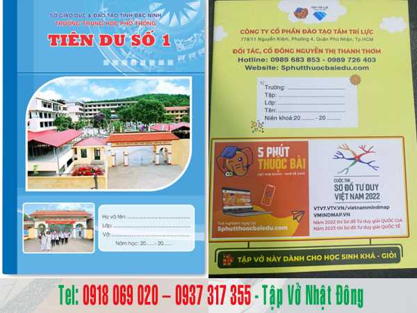 công ty sản xuất vở học sinh