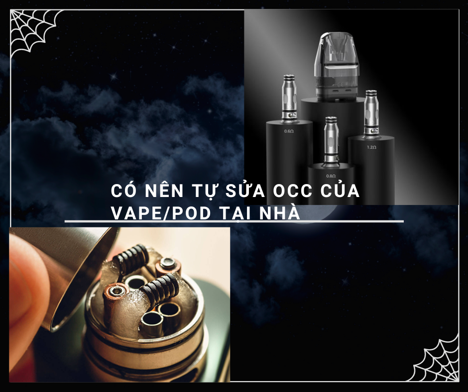 Các lỗi thường gặp khi sử dụng Vape Pod và cách khắc phục