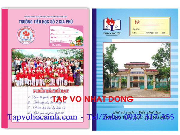 đặt vở theo yêu cầu