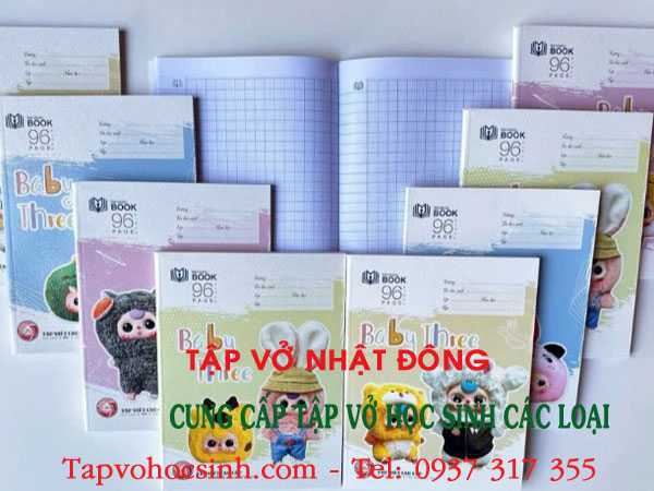 giá vở học sinh 96 trang