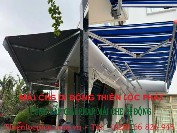 mái hiên di động giá bao nhiêu
