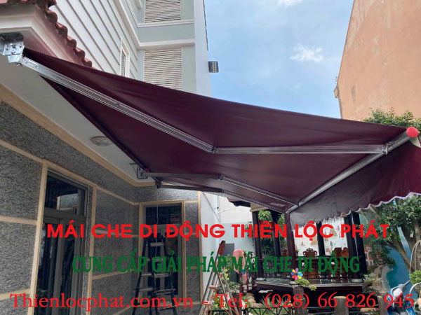 mái hiên di động giá bao nhiêu