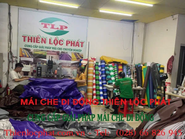 giá may bạt che nắng
