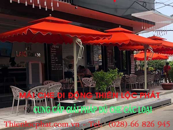 Top 10 mẫu dù che nắng quán cà phê đẹp, giá rẻ đáng mua nhất 2026 4 du-che-nang-quan-ca-phe