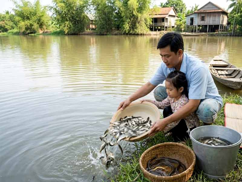 Phóng sanh cứu vật giúp bạn đang gieo nhân bố thí vô uý sẽ được quả báo sức khoẻ và sống thọ